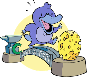 conda-pypi logo